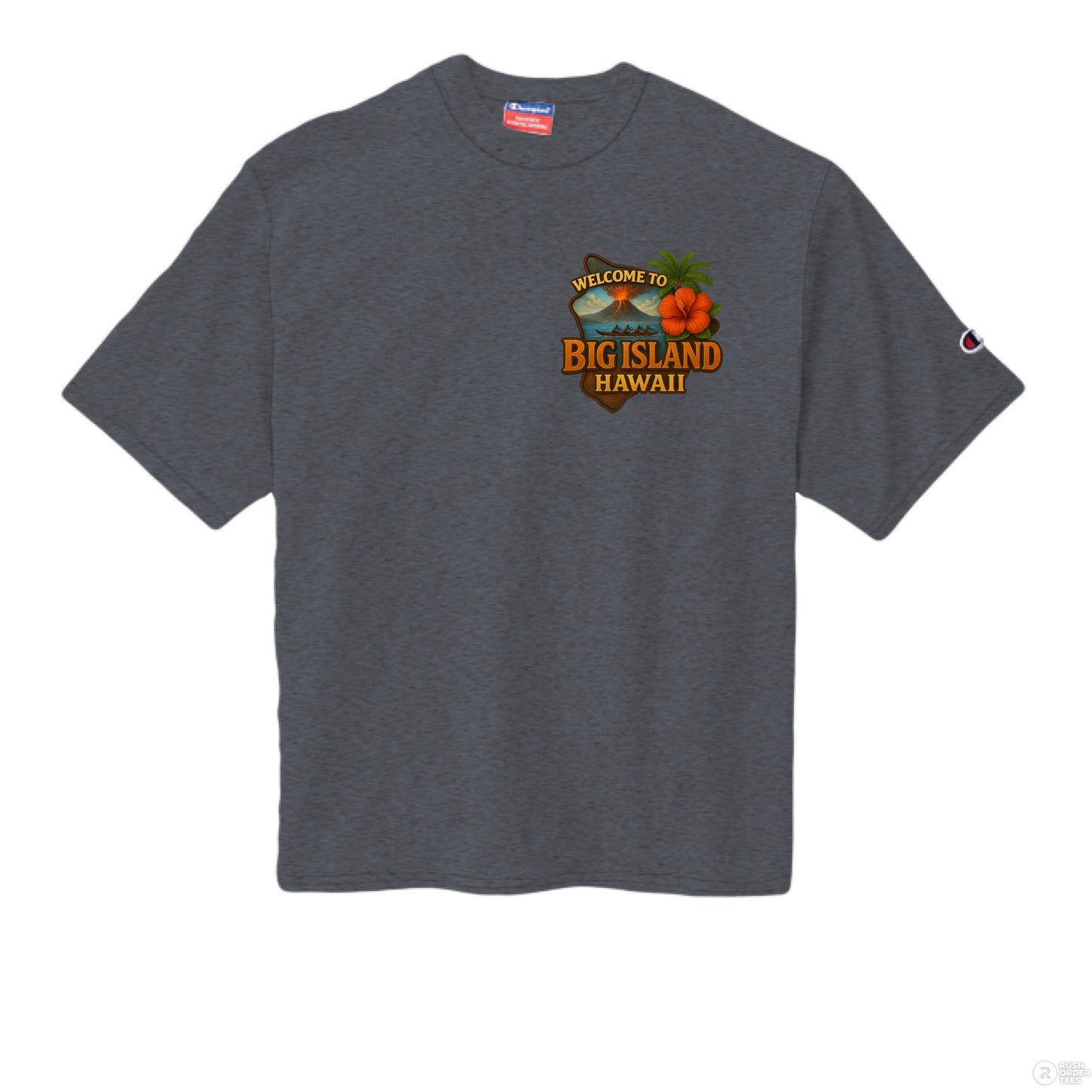 CHARCOAL HEATHER - FRONT