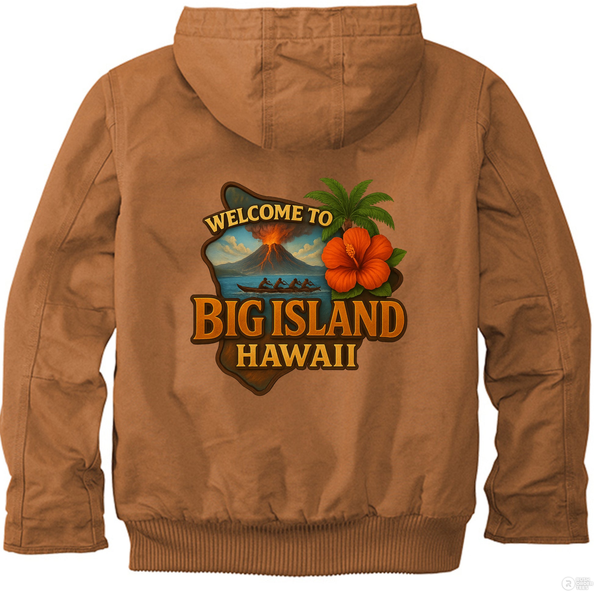 Carhartt Brown - BACK