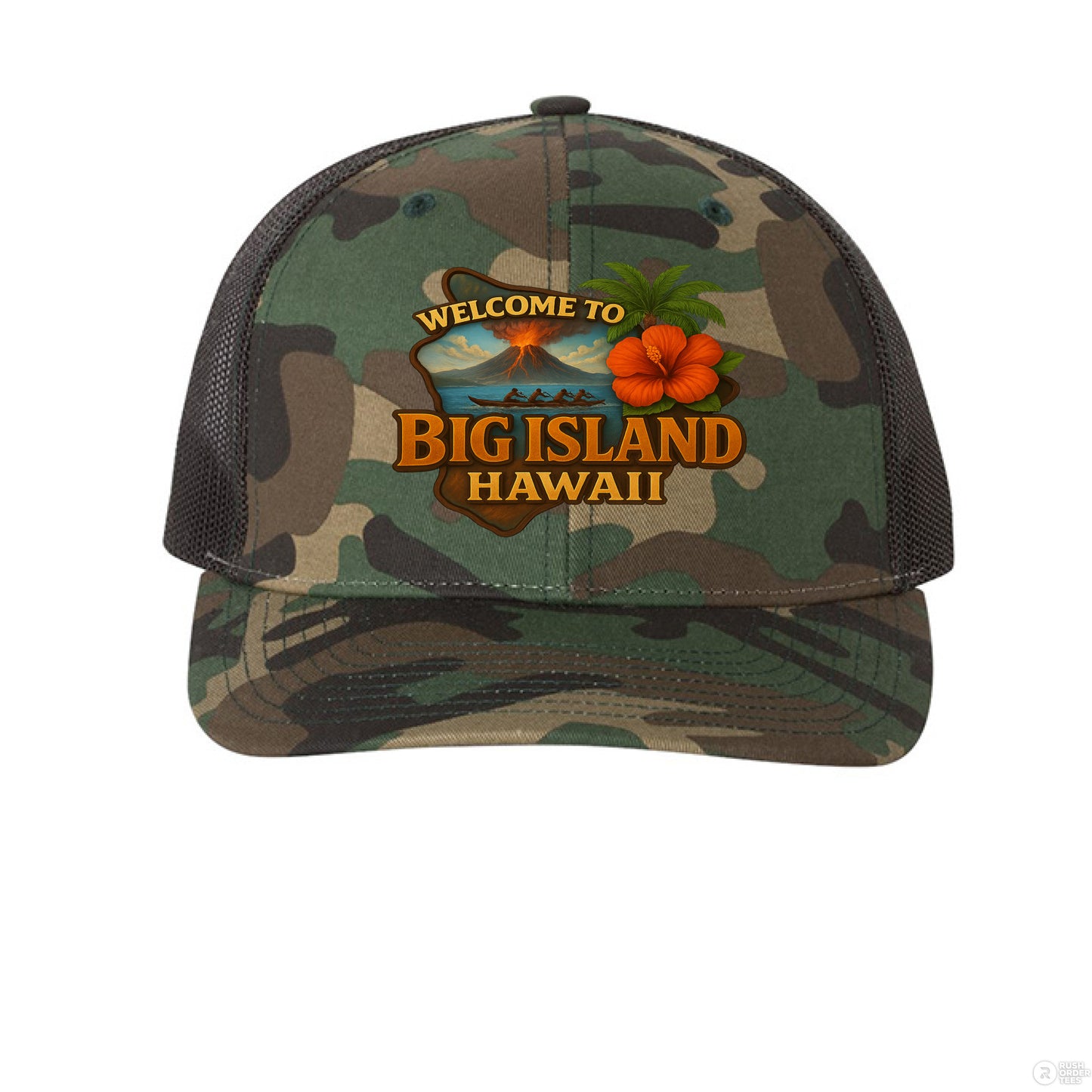 Army Camo/ Black - FRONT