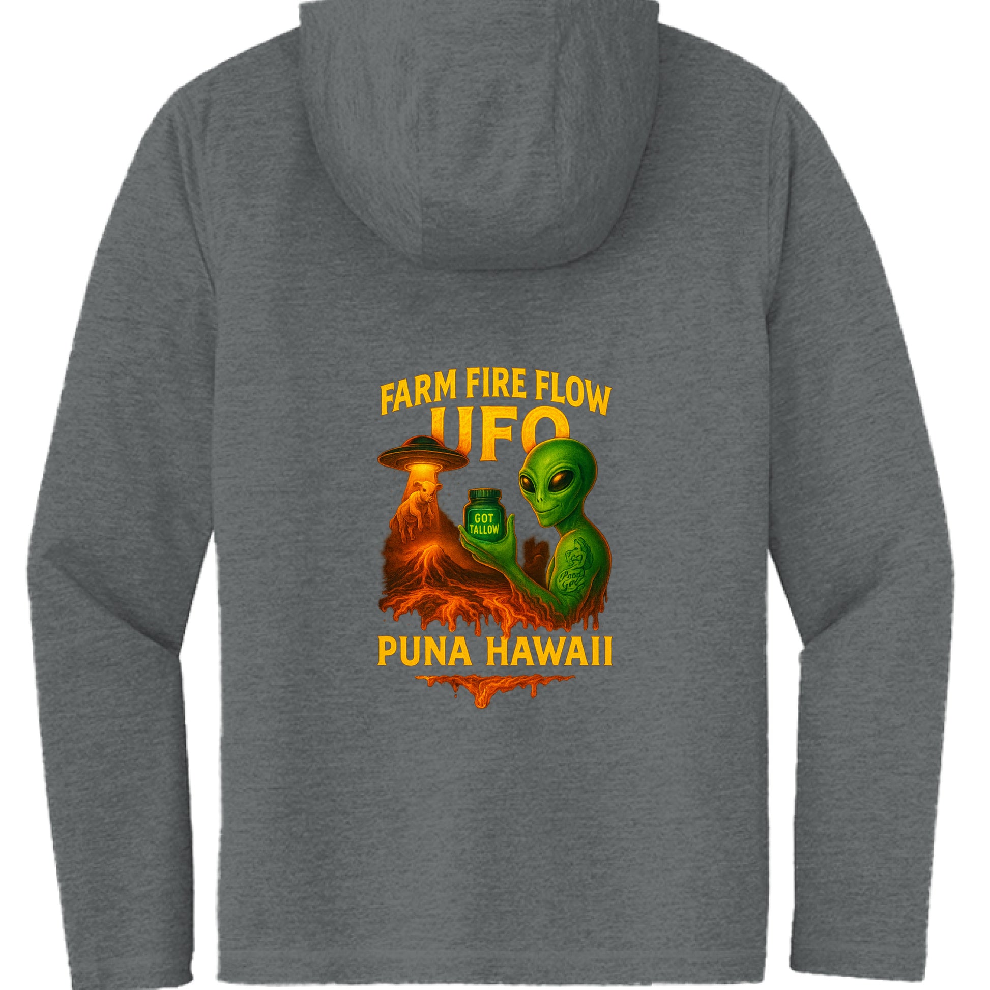 Dark Grey Hthr - BACK