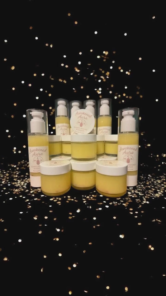 Awakened Aura Quartz-Infused 4 oz Serum Pump