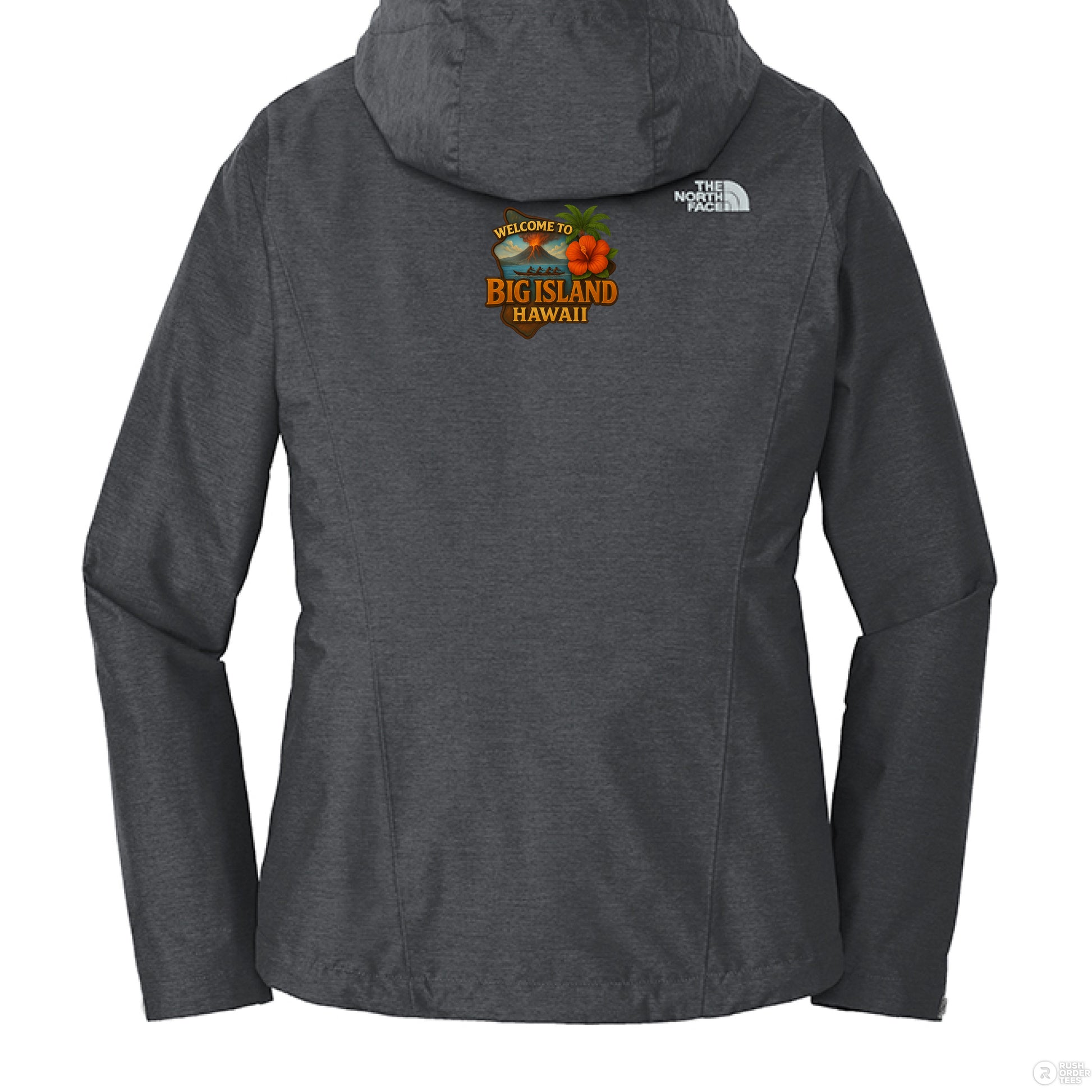 TNF Dk Grey He - BACK