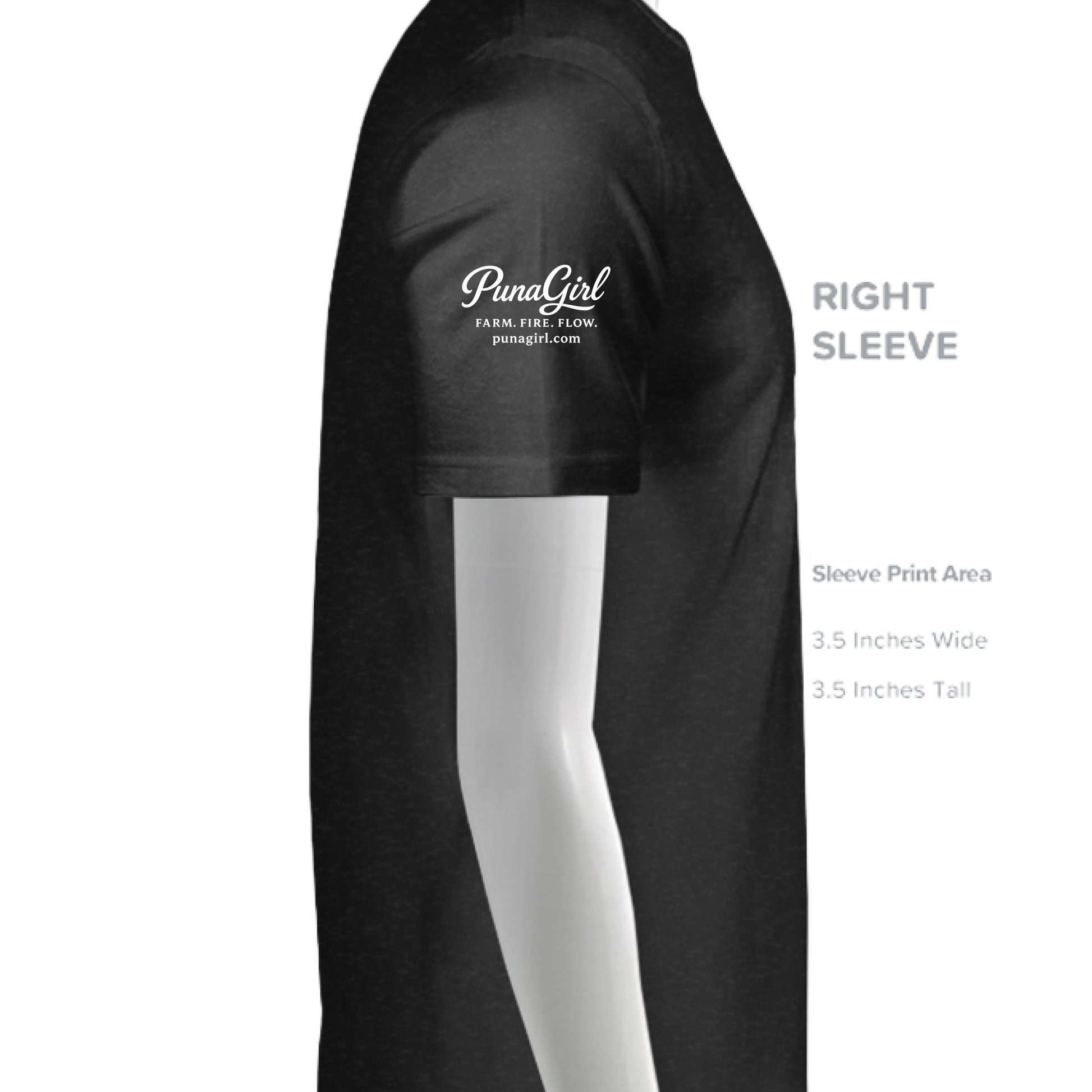 Black Solid - SLEEVE_RIGHT