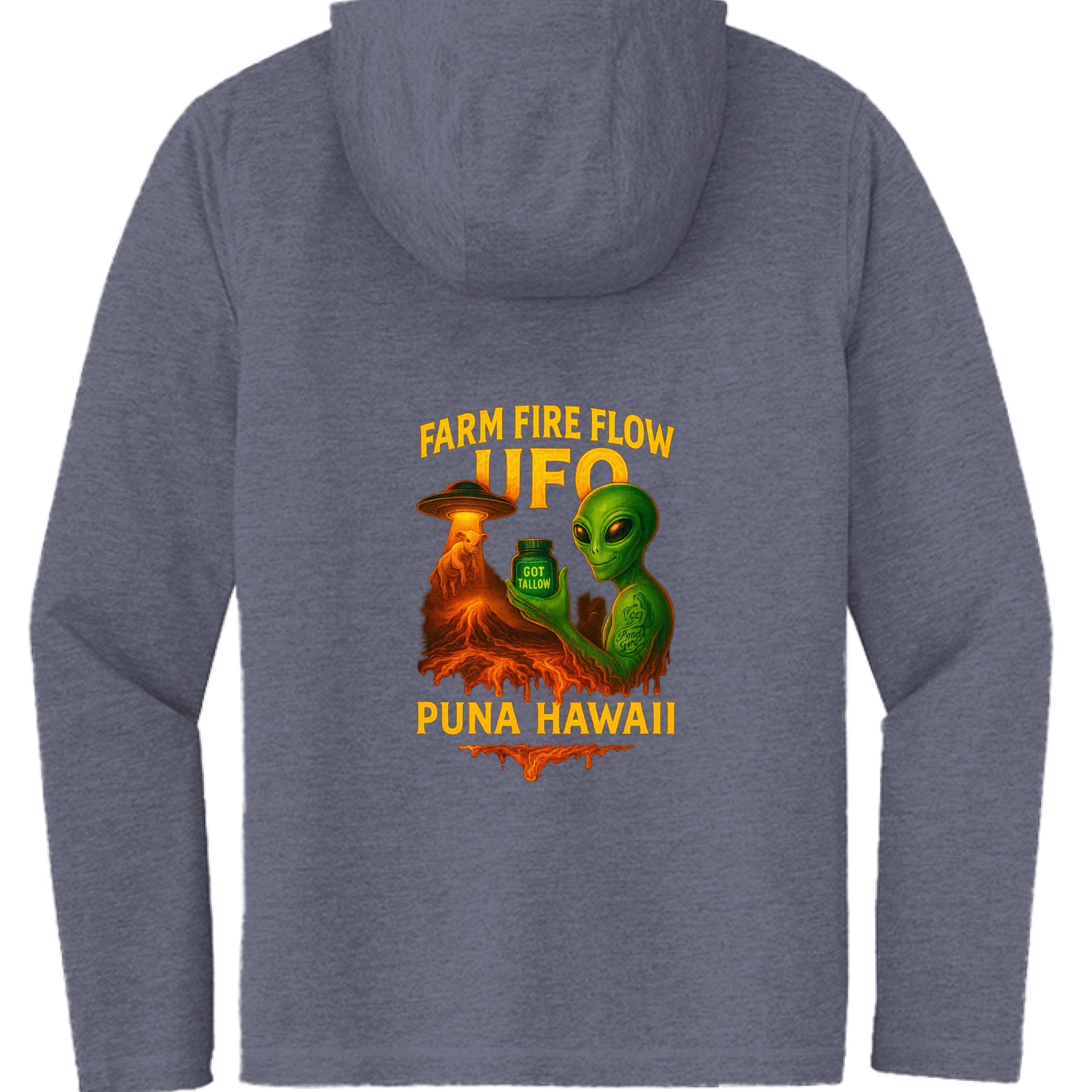 True Navy Hthr - BACK
