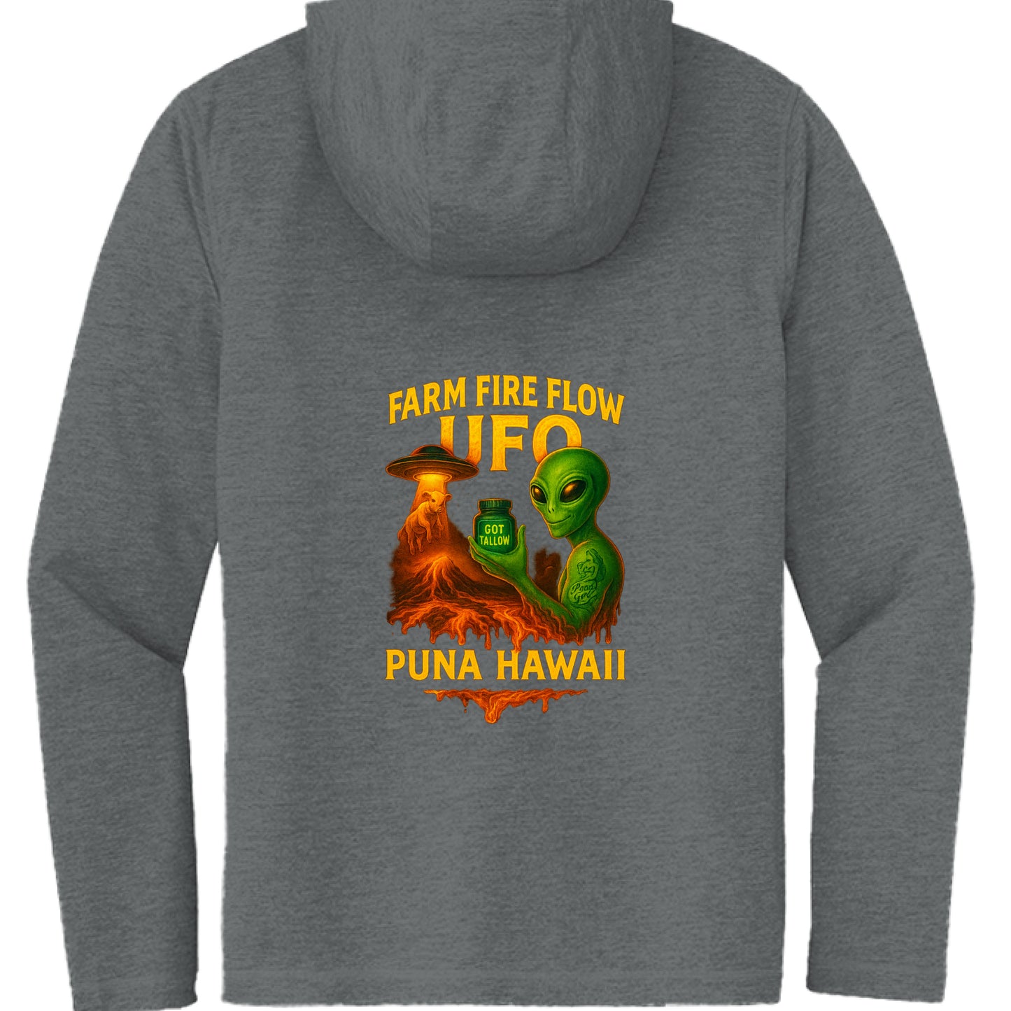 Dark Grey Hthr - BACK